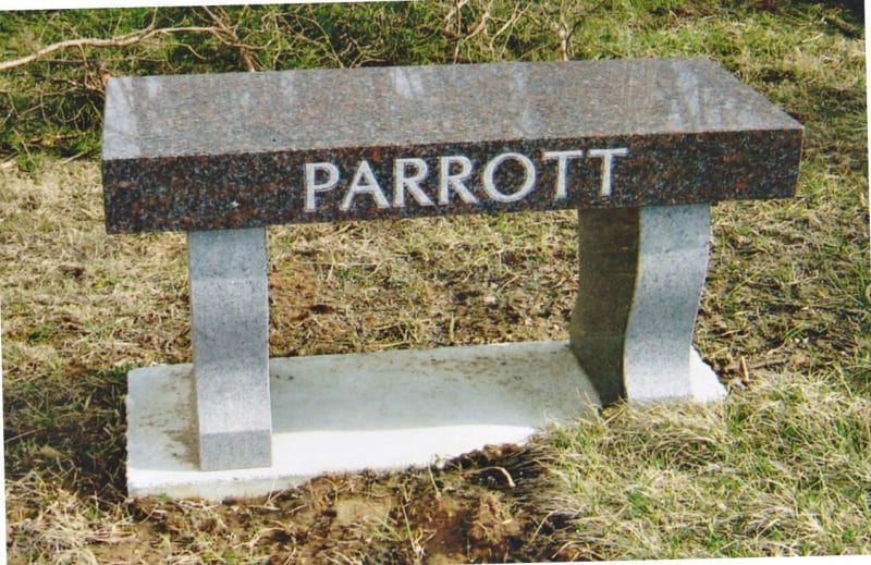 Parrott Brown Bench Memorial
