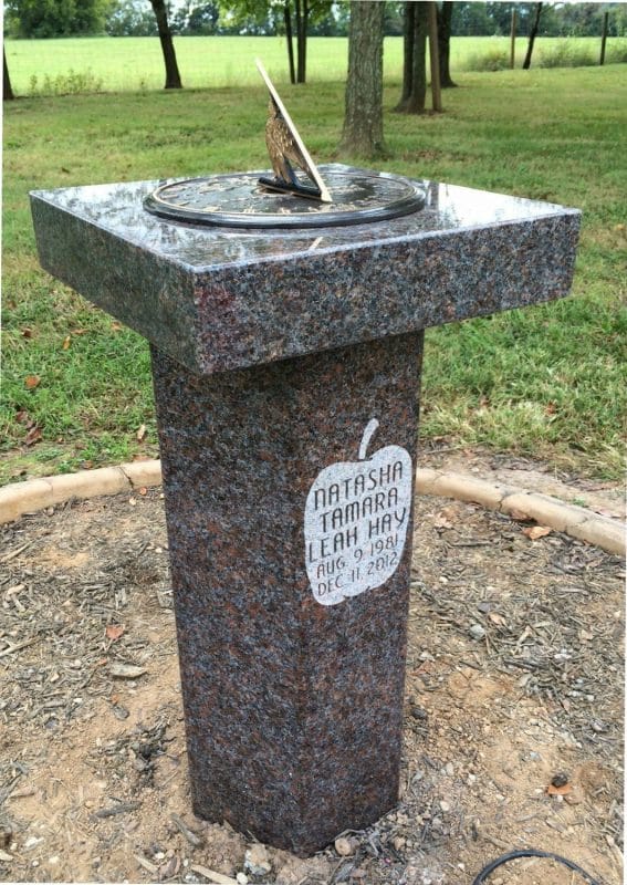 Sundial at Family Home in Hart County Kentucky